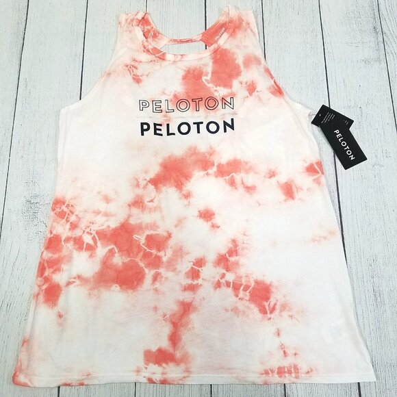 Peloton Tops - Peloton Flow Double Twist Back Tank Top Womens Size Large